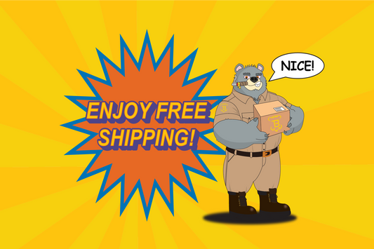 We now offer free shipping!