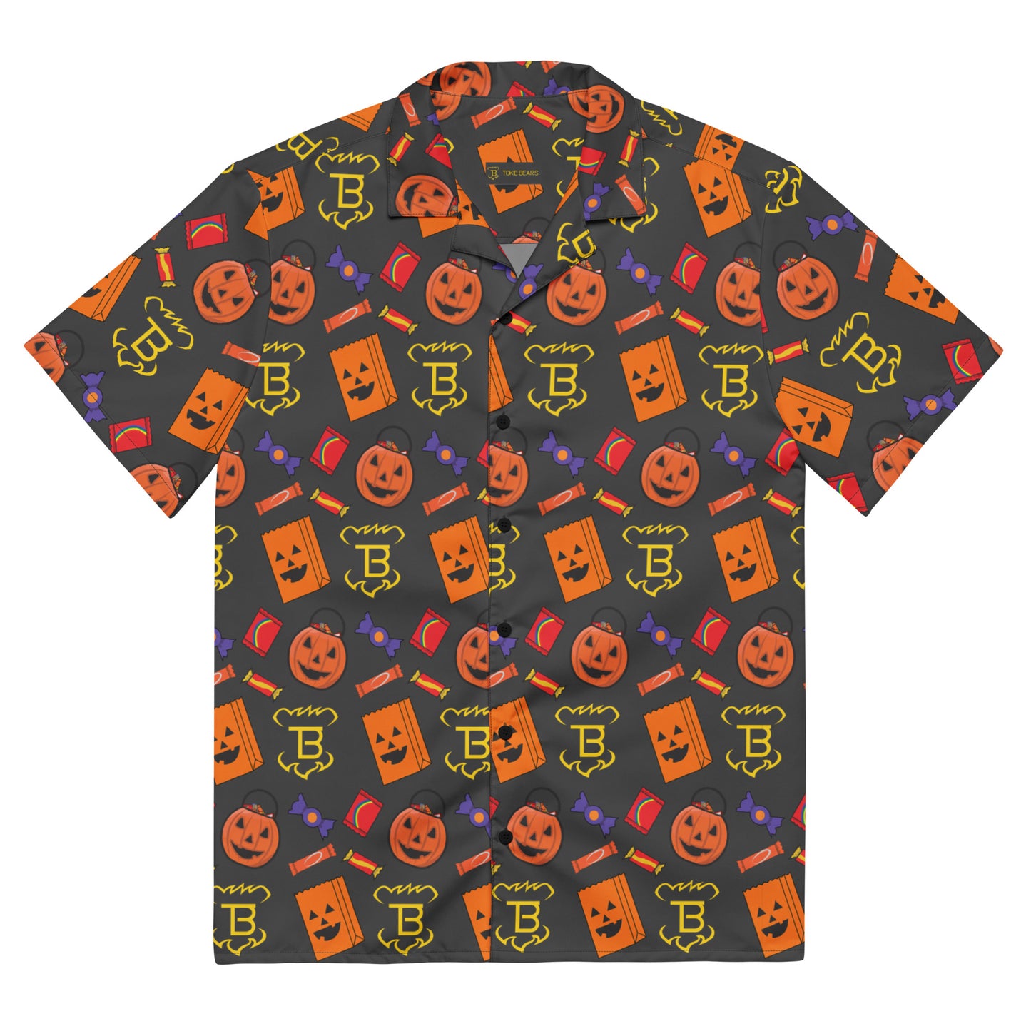 Tricky treats button shirt Tokie Bears